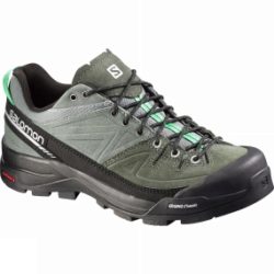 Salomon Womens Womens X Alp LTR Shoe Light TT / Night Forest